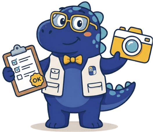 Boothy the BoothOps dino